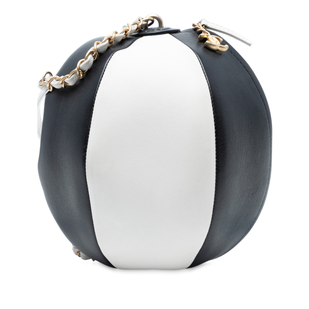 Pre-Loved Chanel Calfskin Coco Beach Ball Bag